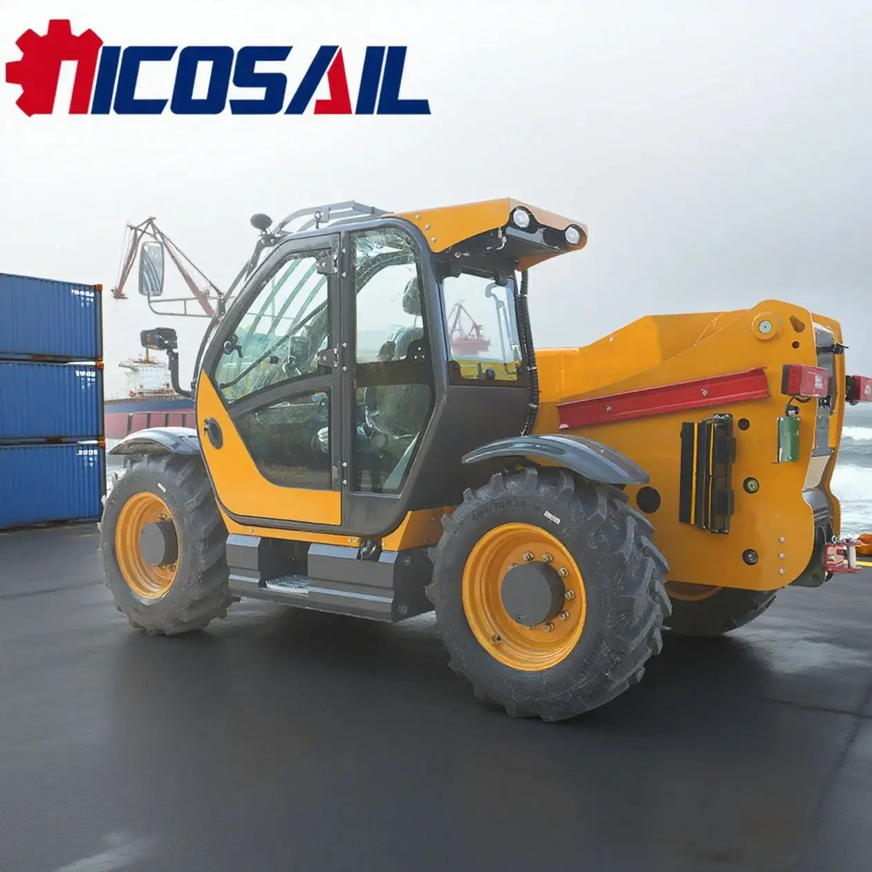 Mini Remote Control Telescopic Loader for Sale - 3 Tons 3.5 Tons 4 Tons Wheel Forklift Arm Compact Telescopic Loader