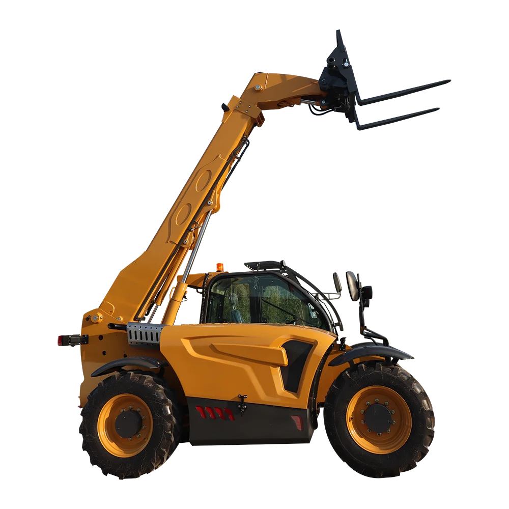 Mini Remote Control Telescopic Loader for Sale - 3 Tons 3.5 Tons 4 Tons Wheel Forklift Arm Compact Telescopic Loader