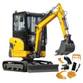 Mini Excavator 2.5 ton 3 ton Customize Factory Price Mini Digger Free shipping Yanmar Kubota Engine  Excavator Crawler Excavator